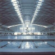 A view of the pools at Ponds Forge